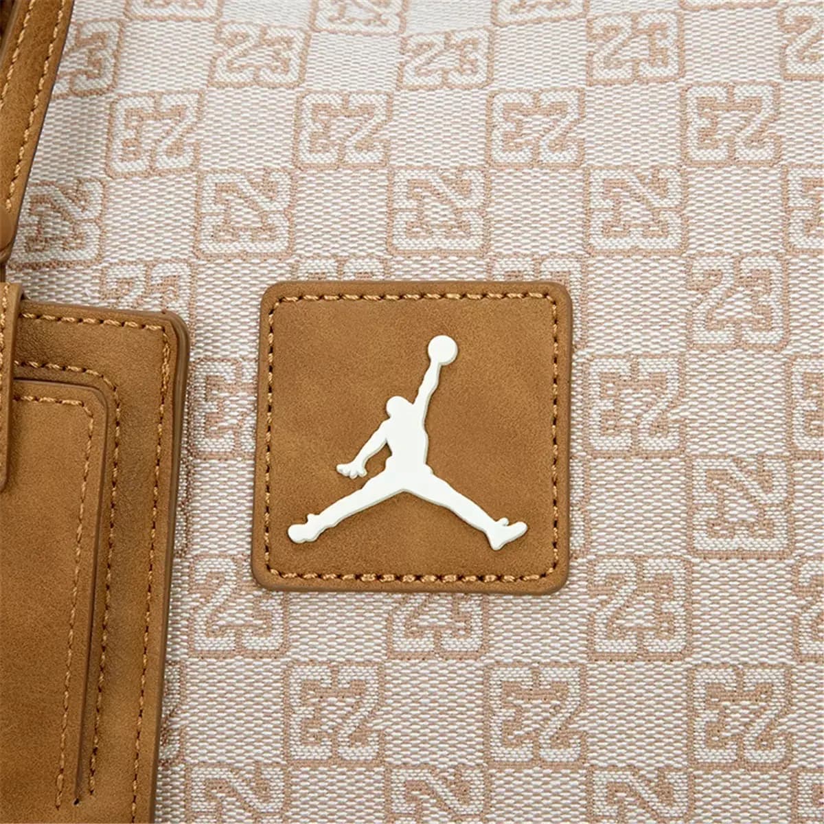 Jordan İdman və Səyahət Çantası Unisex Bej 5