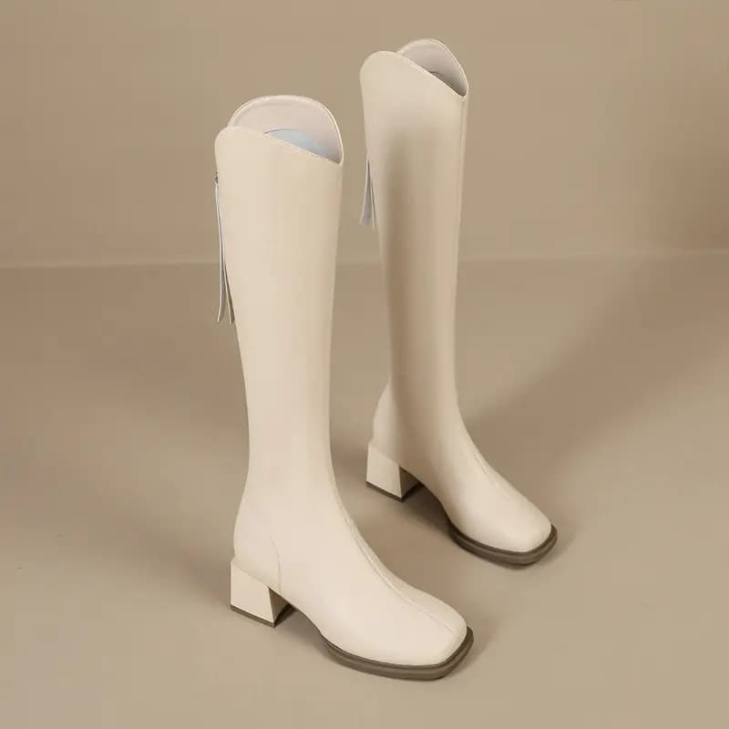Mulinsen Knee-high Boots 4.8cm Women's 14
