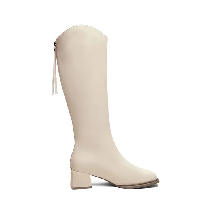 Mulinsen Knee-high Boots 4.8cm Women's 9