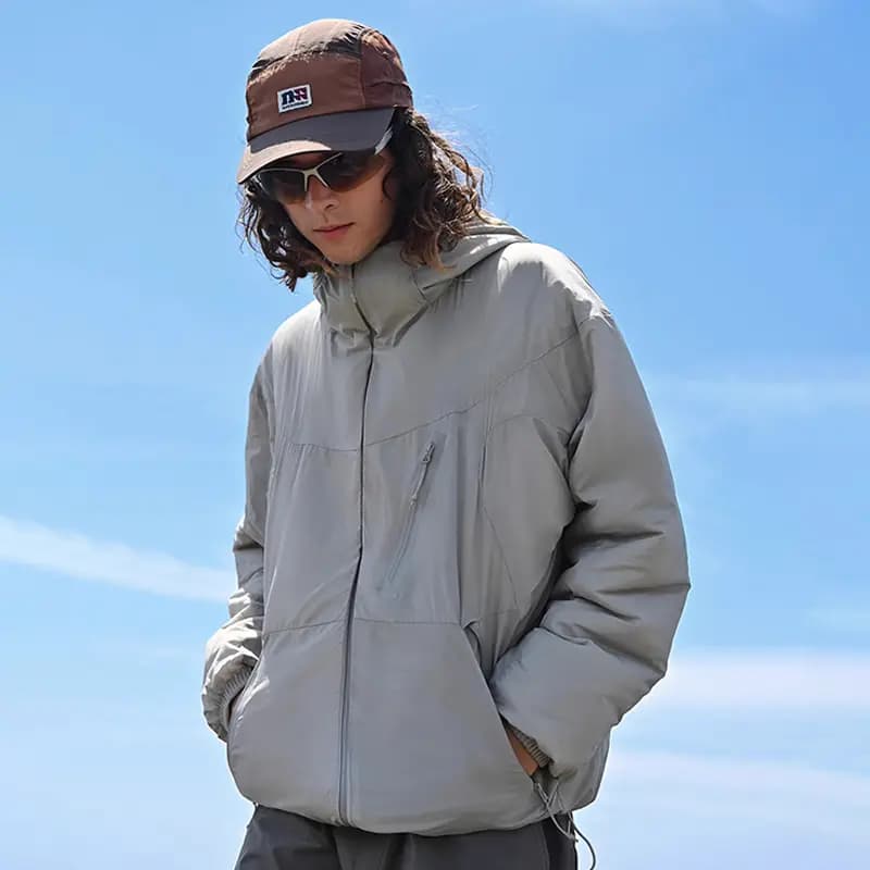 NOTHOMME Mountain Outdoor 3M Thinsulate Kişi Puffer Pencək 15