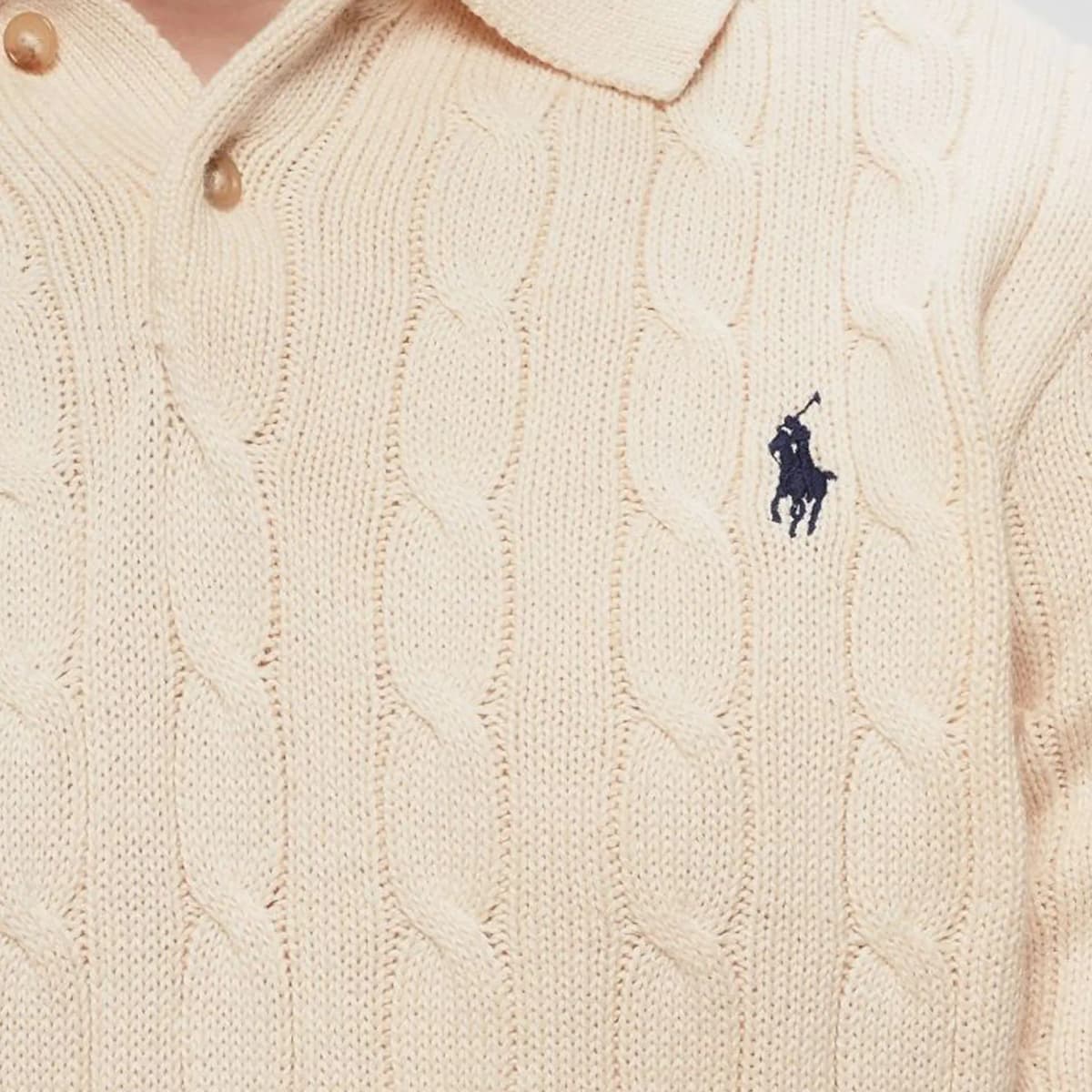 Polo Ralph Lauren Kişi Sviteri Krem 3