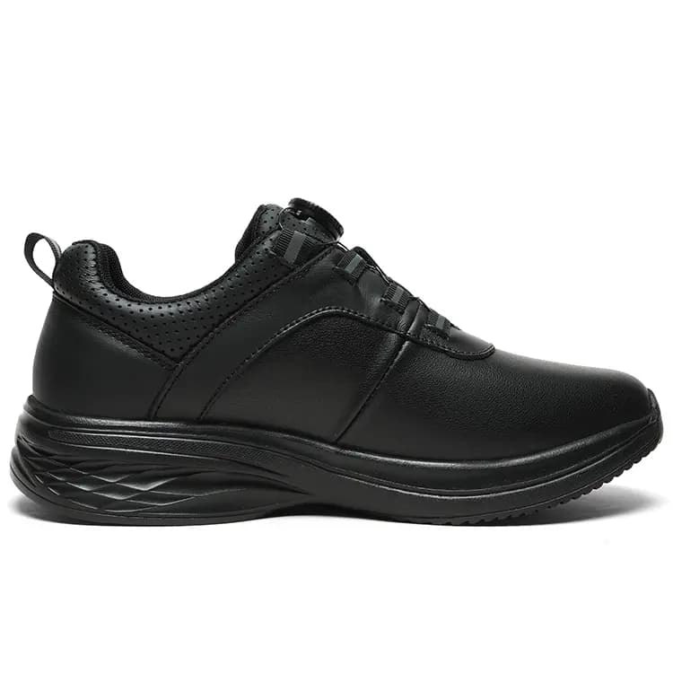 Mulinsen Sports Leather Shoes Men's Casual Shoes Men's Black 2