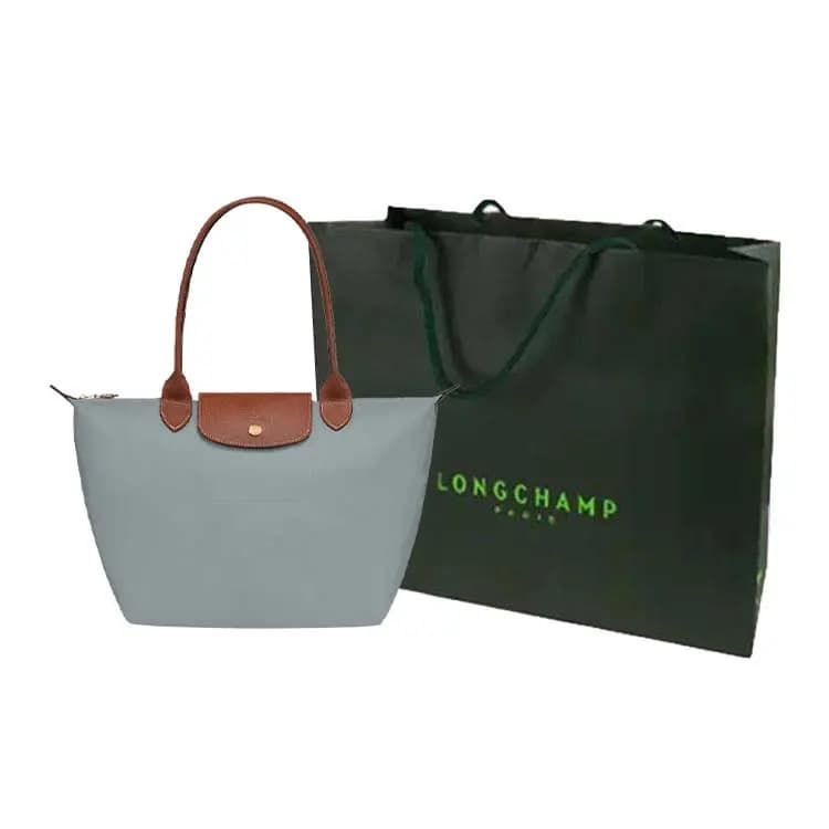 LONGCHAMP Le Pliage Qadın Çantası Polad Rəngi 7