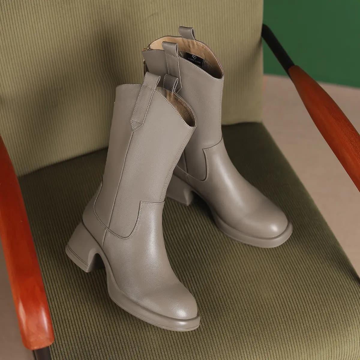 PIERCE GENTRY Ankle Boots 5.5cm Women's 14