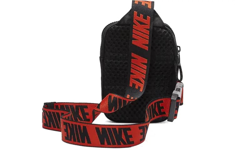 Nike Polyester Crossbody Bag Sling Bag Regular Unisex Black 4