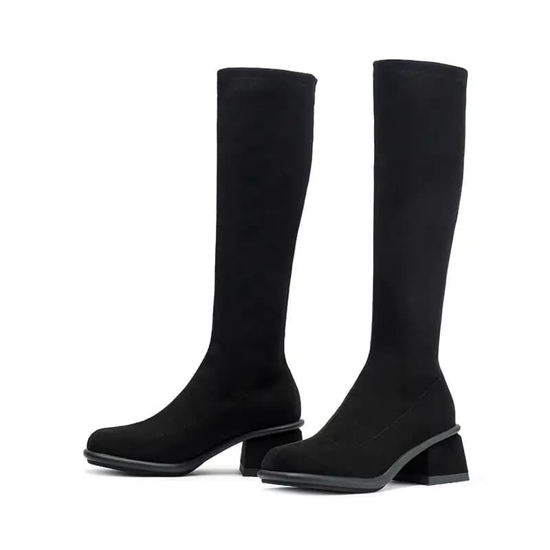 Coup De Foudre Over-the-knee Boots 6cm Women's Black 6