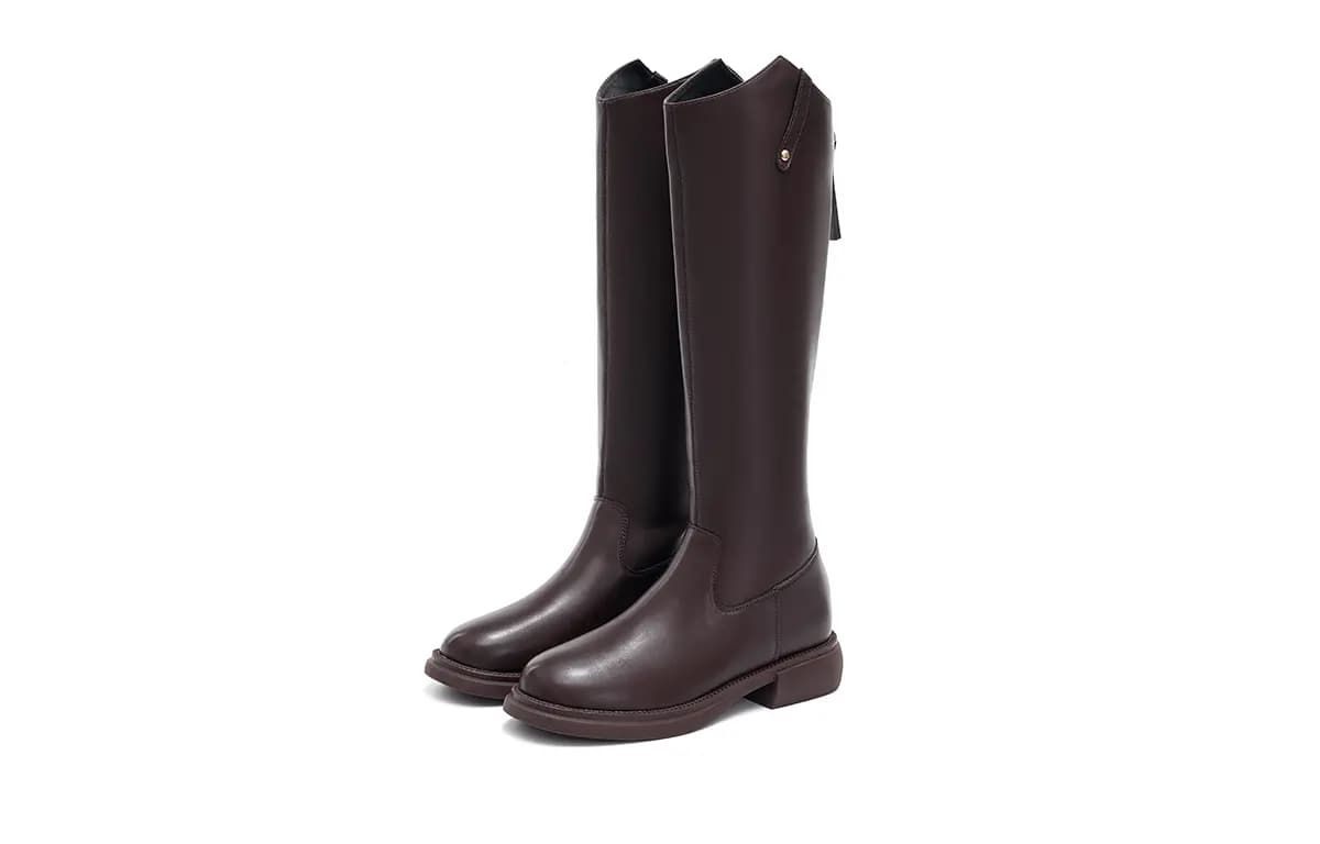 HLA Knee-high Boots 3.5cm Women's 2