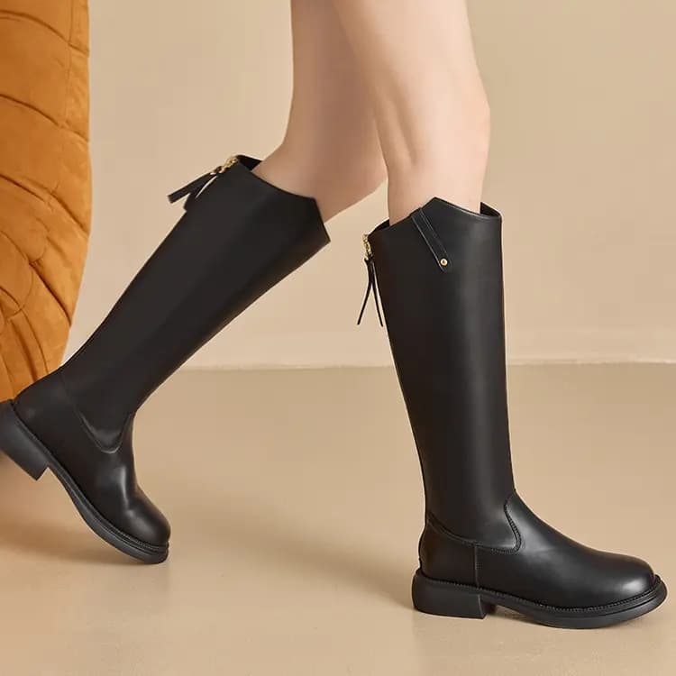 HLA Knee-high Boots 3.5cm Women's 16