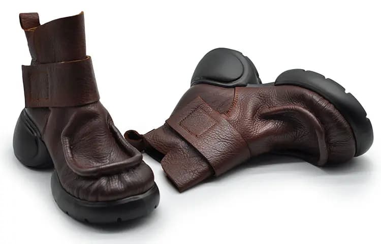 ARTMU Ankle Boots Chunky Heel Women's 17