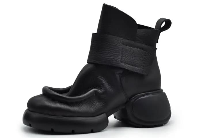 ARTMU Ankle Boots Chunky Heel Women's 2