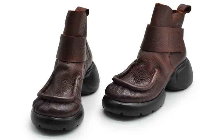 ARTMU Ankle Boots Chunky Heel Women's 18