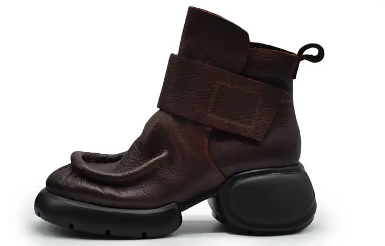 ARTMU Ankle Boots Chunky Heel Women's 13