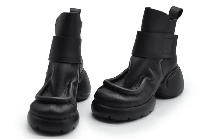 ARTMU Ankle Boots Chunky Heel Women's 6