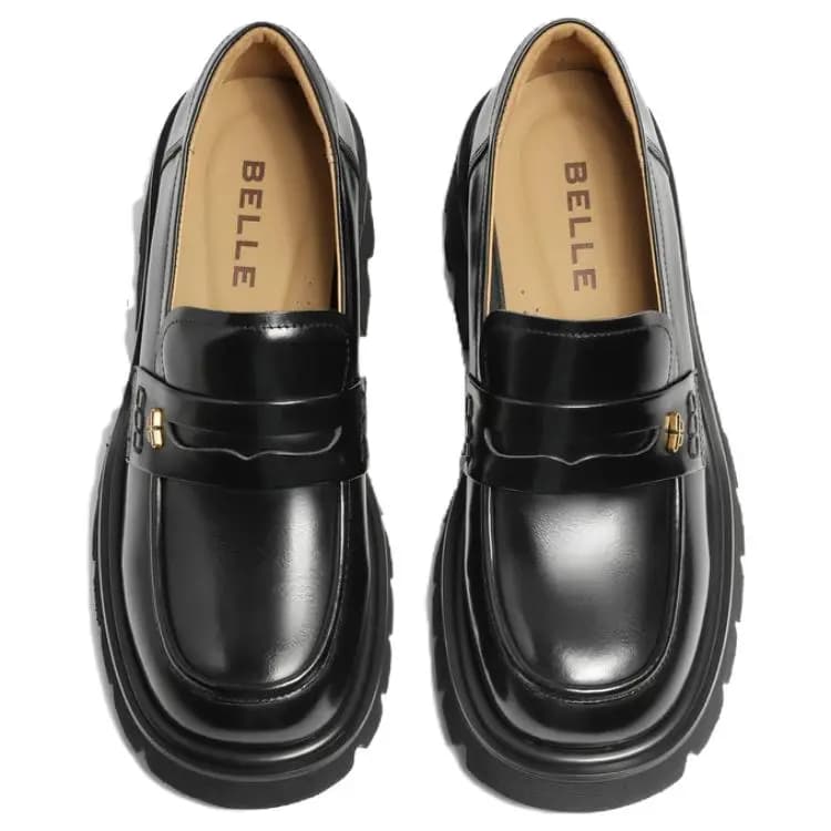 BELLE Dəri Loafer Qadın 10
