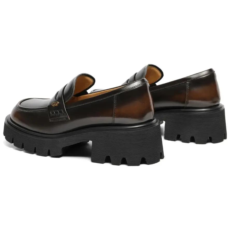BELLE Dəri Loafer Qadın 5