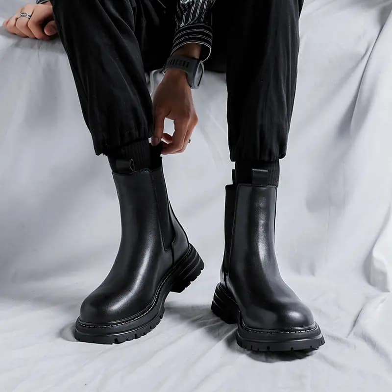 Kachiotti Kişi Chelsea Çəkmə Qara 6