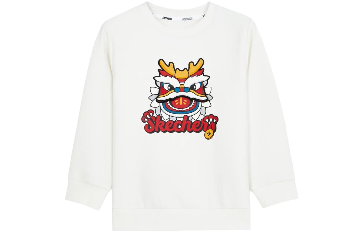 Skechers CNY Uşaq Sviteri Ağ
