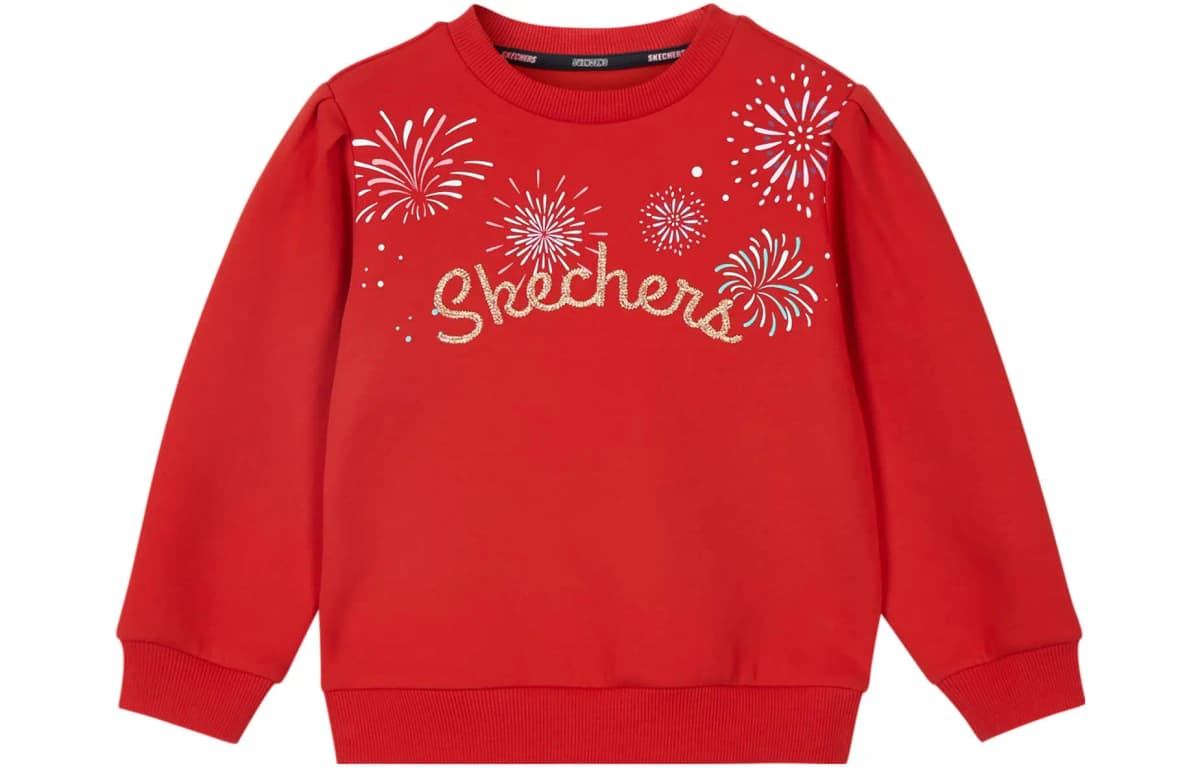 Skechers CNY Sweatshirt Qırmızı Uşaq