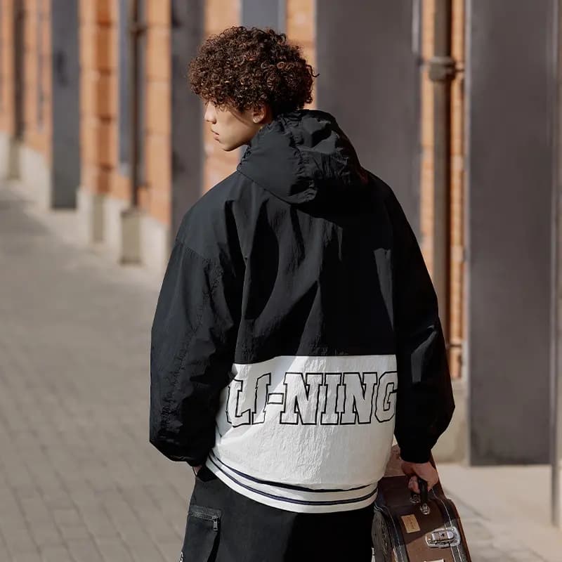 LiNing Sports Life Collection Kişi Günəşdən Qoruyucu Geyim Ağ 3