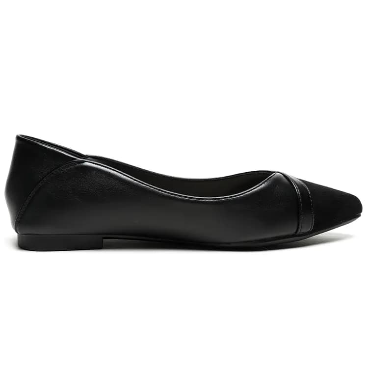 Mulinsen PU Fabric Classic Simple Fashion Lady Commute Slip-On Soft Sole Comfortable Anti-Slip Women's Casual Shoes 2