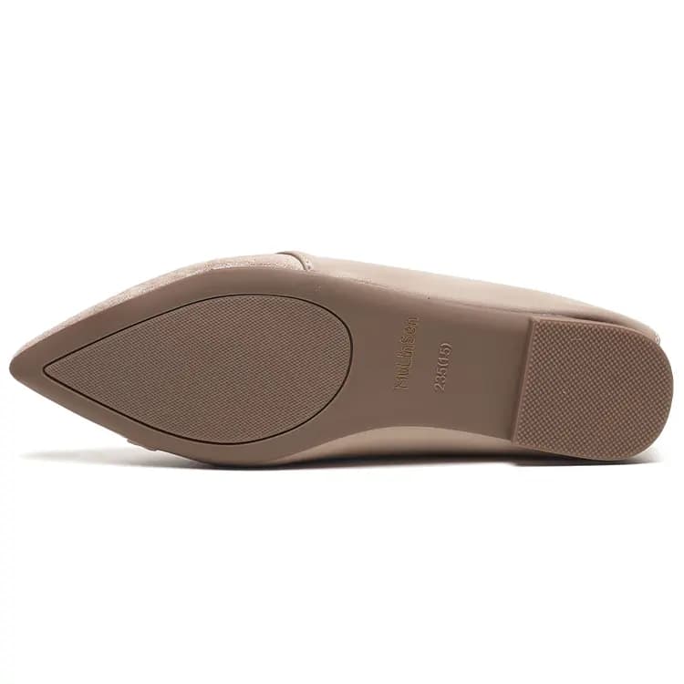 Mulinsen PU Fabric Classic Simple Fashion Lady Commute Slip-On Soft Sole Comfortable Anti-Slip Women's Casual Shoes 12
