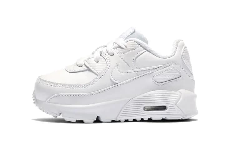 Nike Air Max 90 Leather Triple White TD