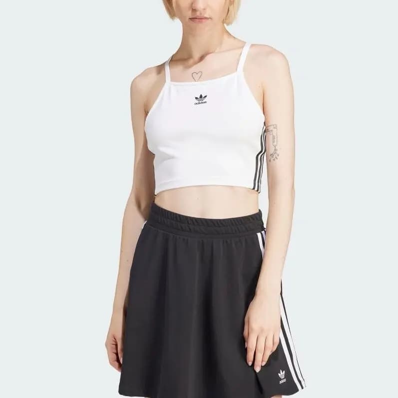 Adidas Originals Adicolor 3-Stripes Crop Top 2