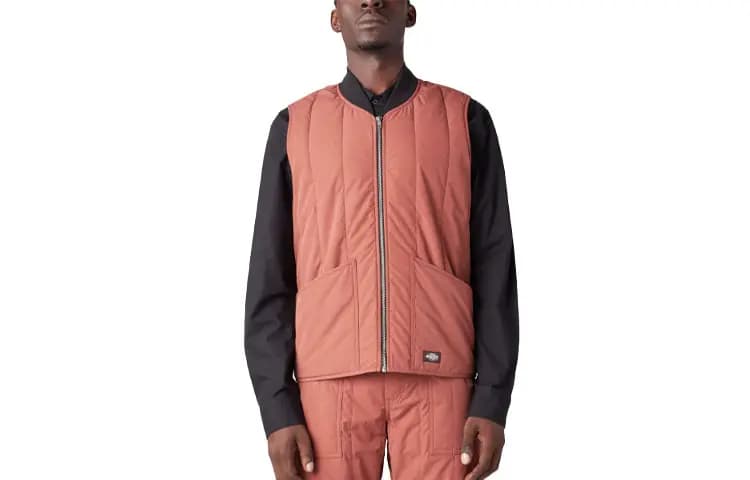 Dickies Premium Collection Kişi Jileti Şaftalı