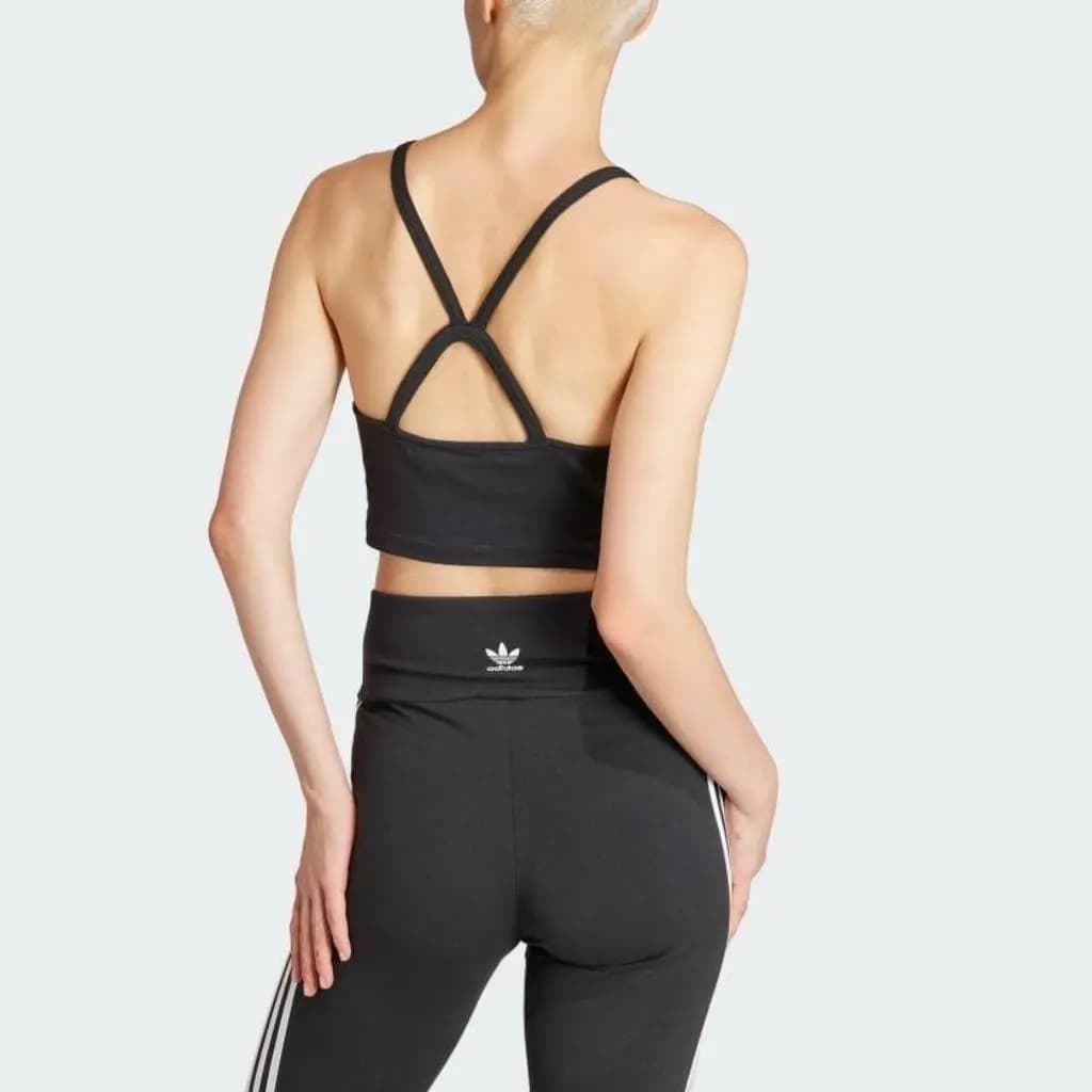 adidas Originals Qadın İdman Maykası Qara 2