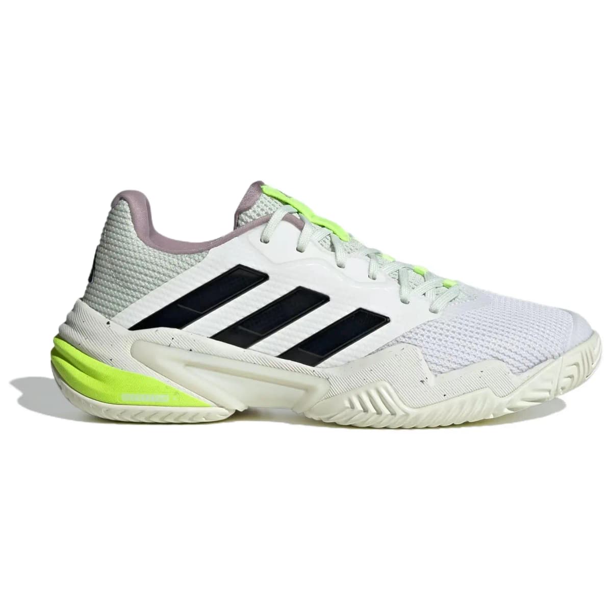 Adidas Barricade 13 Qadın Ayaqqabısı Ağ/Qara/Yaşıl 2