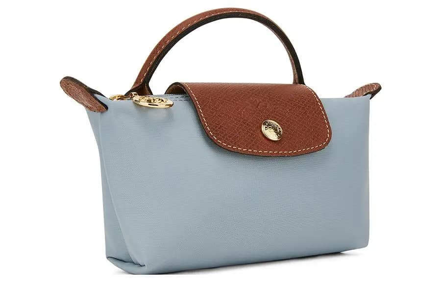 LONGCHAMP Le Pliage Çanta Qadın Göy & Qəhvəyi 2