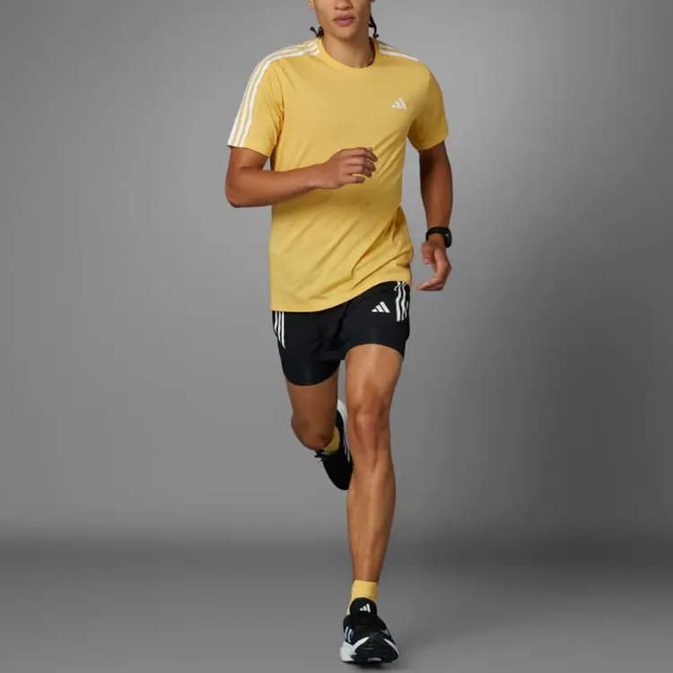 adidas Own The Run 2-In-1 Kişi Şortu Qara 4