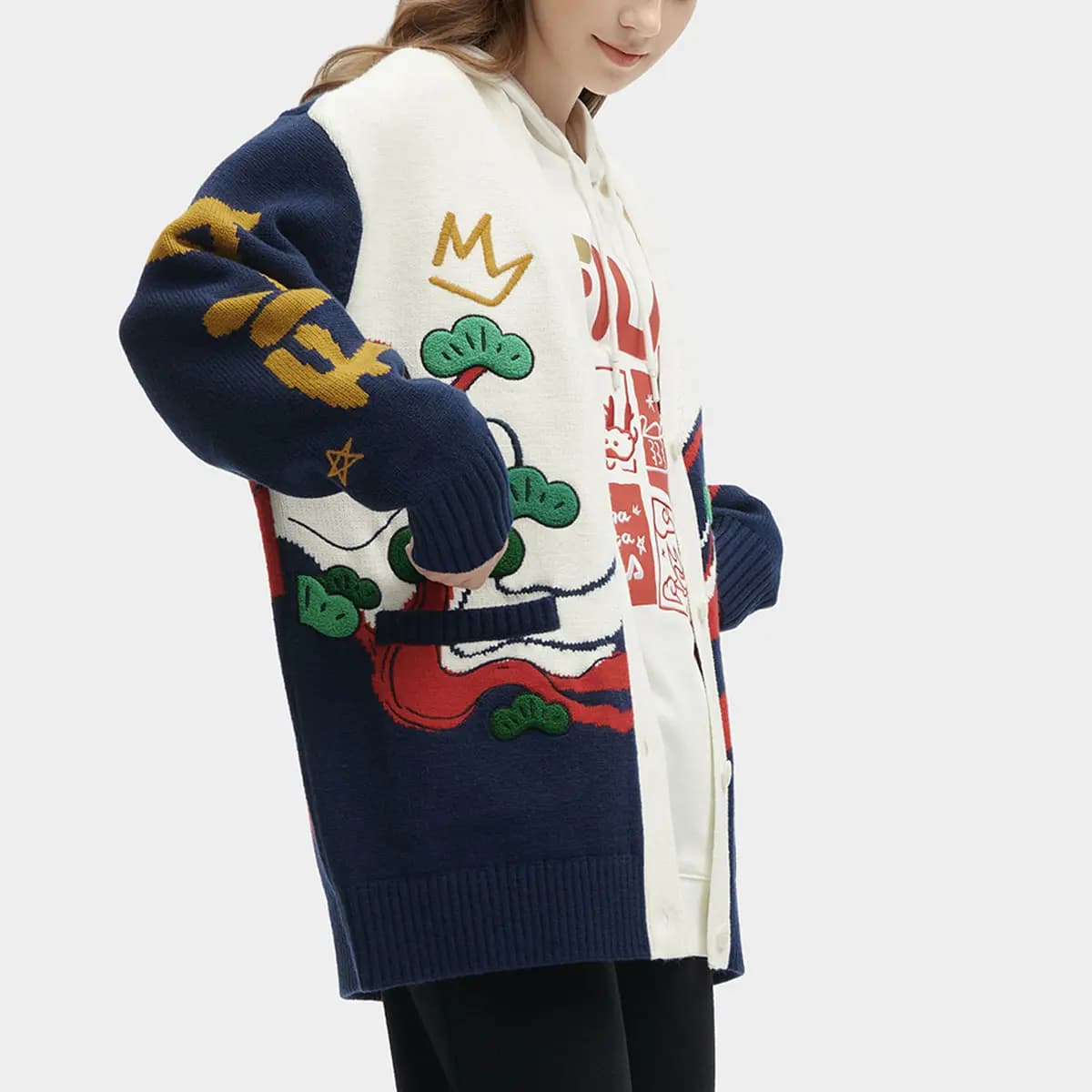 FILA Sweater Women's Cloud White 3