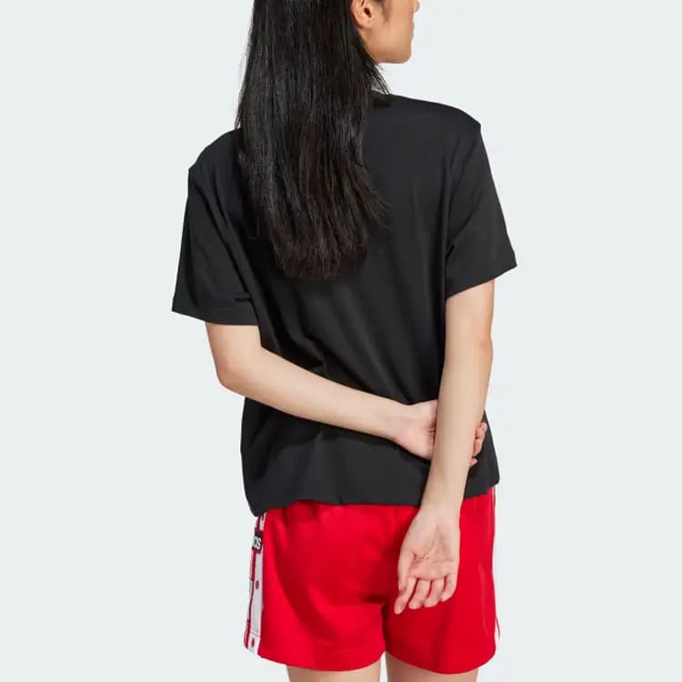 Adidas Adicolor Trefoil 'Black' T shirt 3