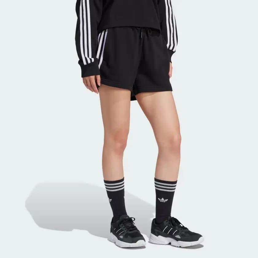 Adidas Originals Adicolor 3 Stripes French Terry Şort 4