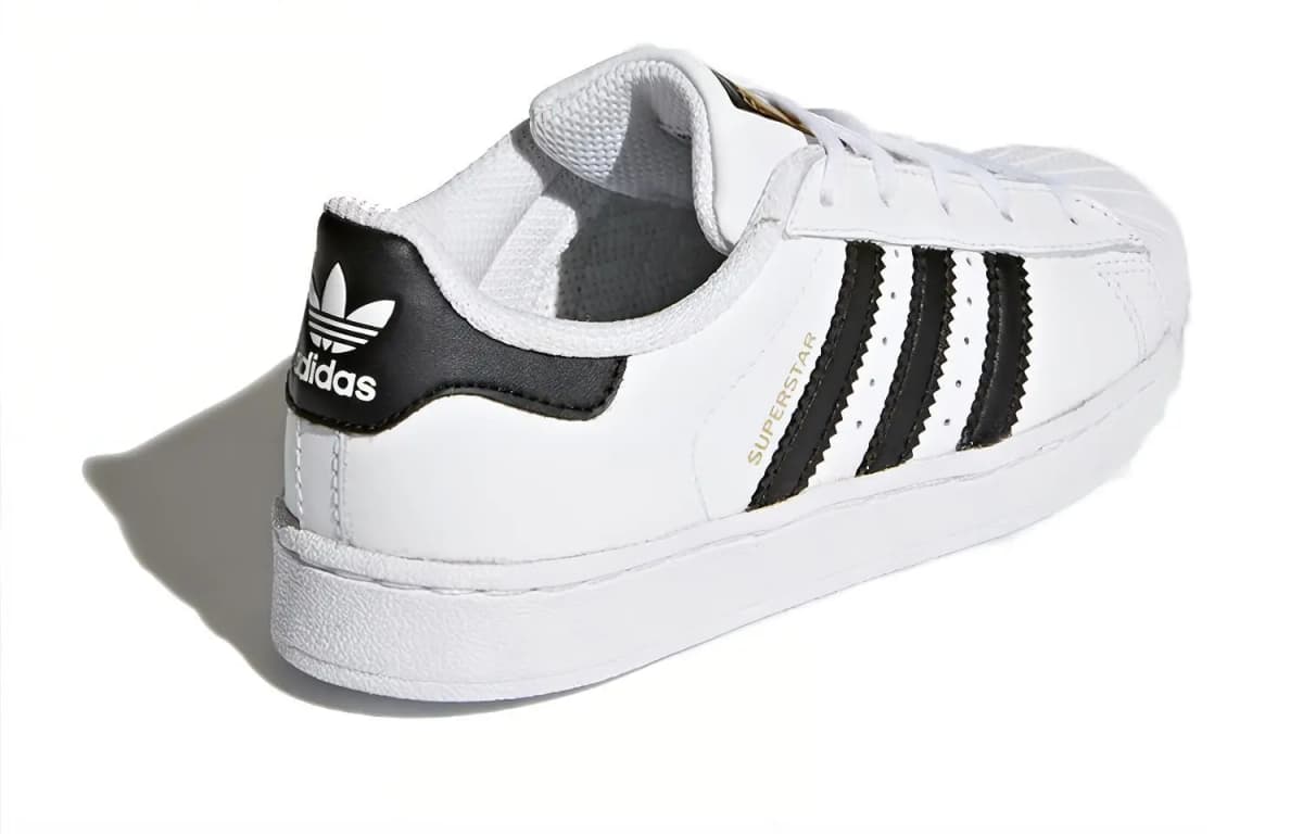 Adidas Superstar Ağ/Qara PS 4