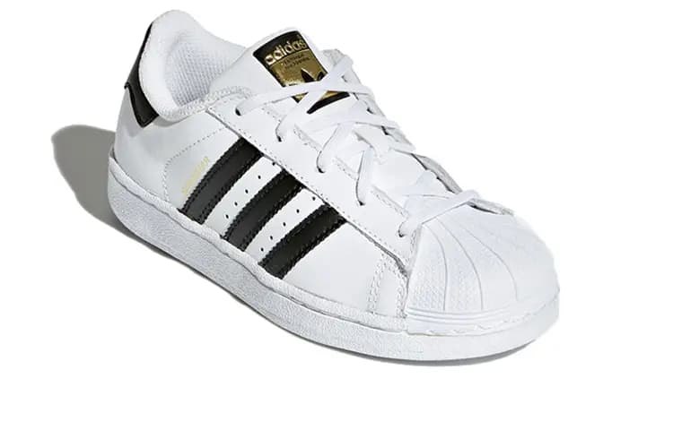 Adidas Superstar Ağ/Qara PS 3