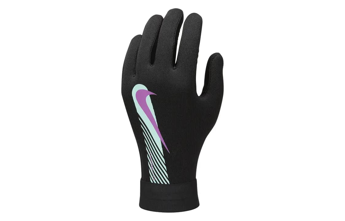 Nike Logo Pattern Decoration Gloves Kids' Black