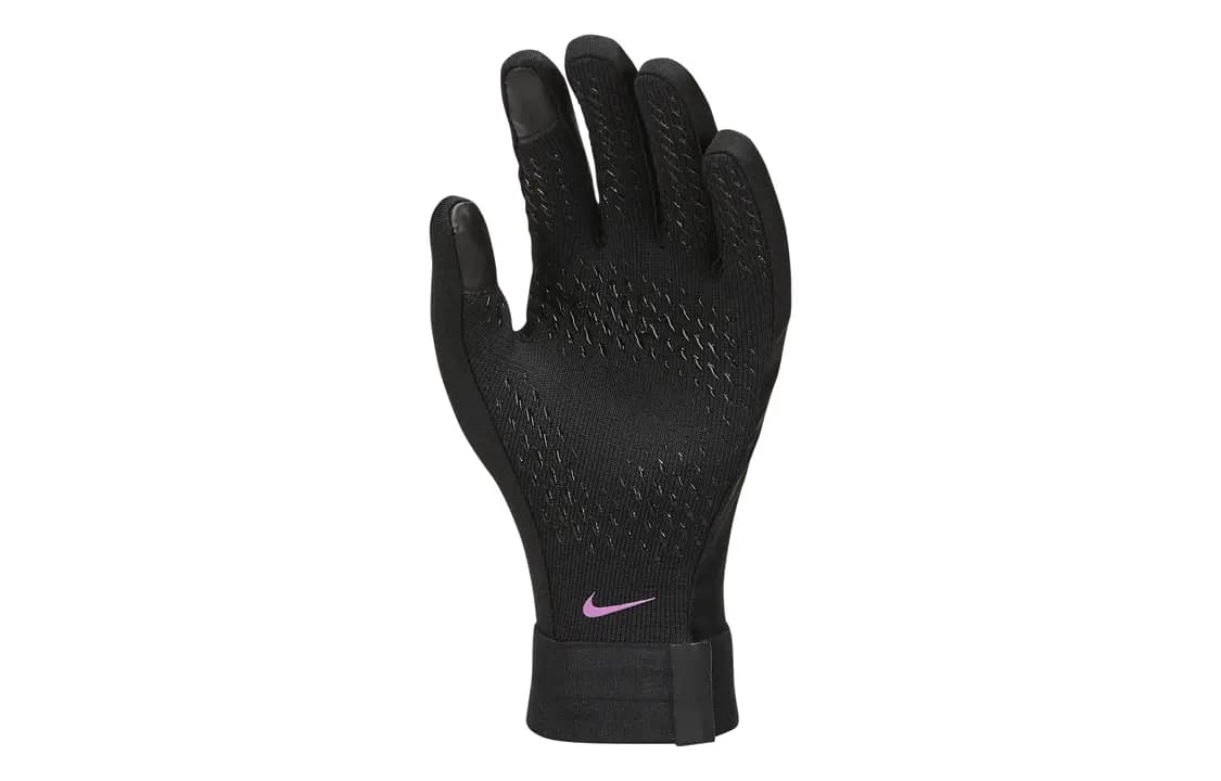 Nike Logo Pattern Decoration Gloves Kids' Black 2
