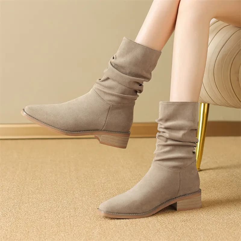 JOSINY Short Chelsea Boots Women's 9