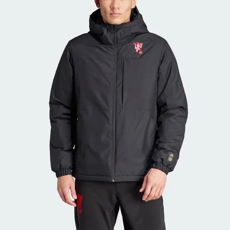 adidas FW23 Dragon Year CNY Series Kişi Puffer Pencəyi Qara 2