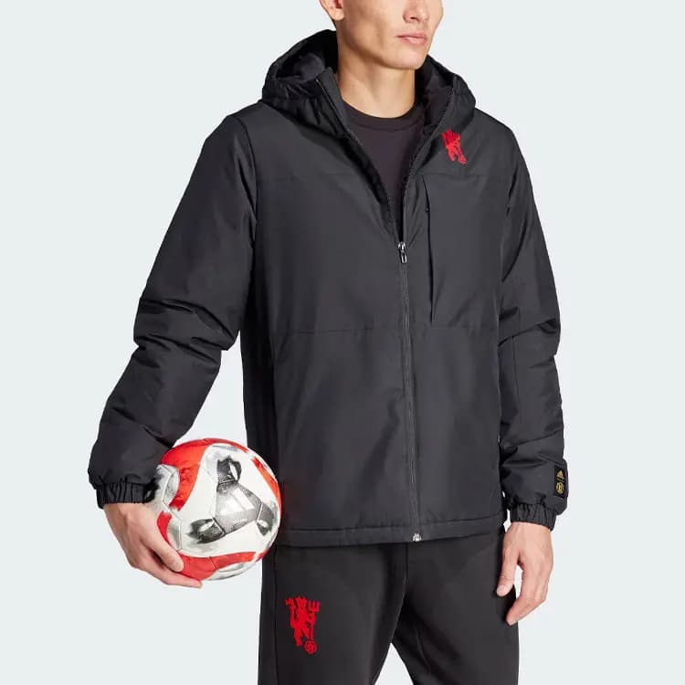 adidas FW23 Dragon Year CNY Series Kişi Puffer Pencəyi Qara 4