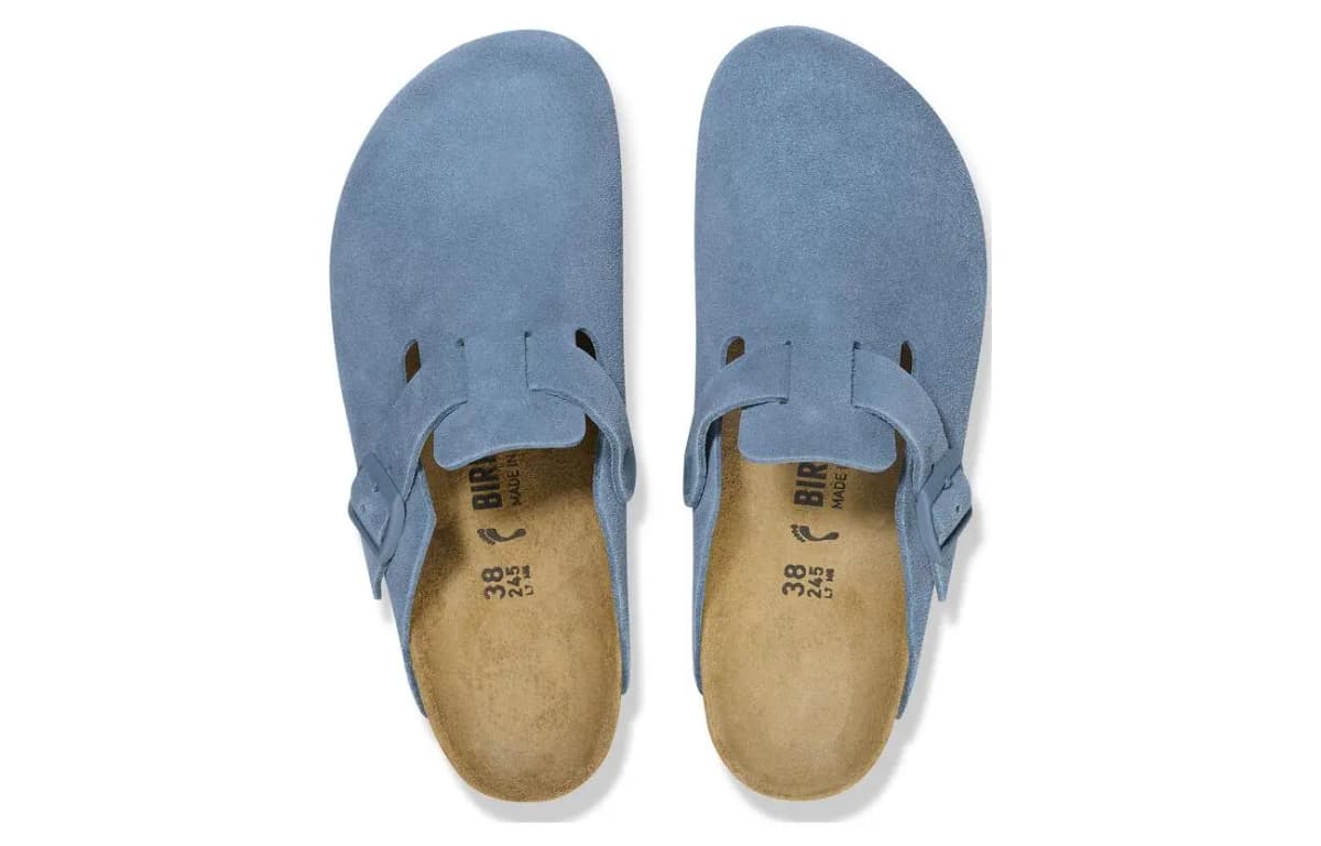 Birkenstock Unisex Terlik Açıq Mavi 4