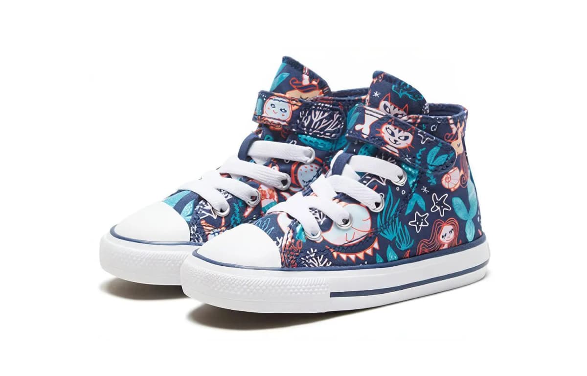 Converse Chuck Taylor All Star Underwater Party Uşaq Ayaqqabısı Mavi 3
