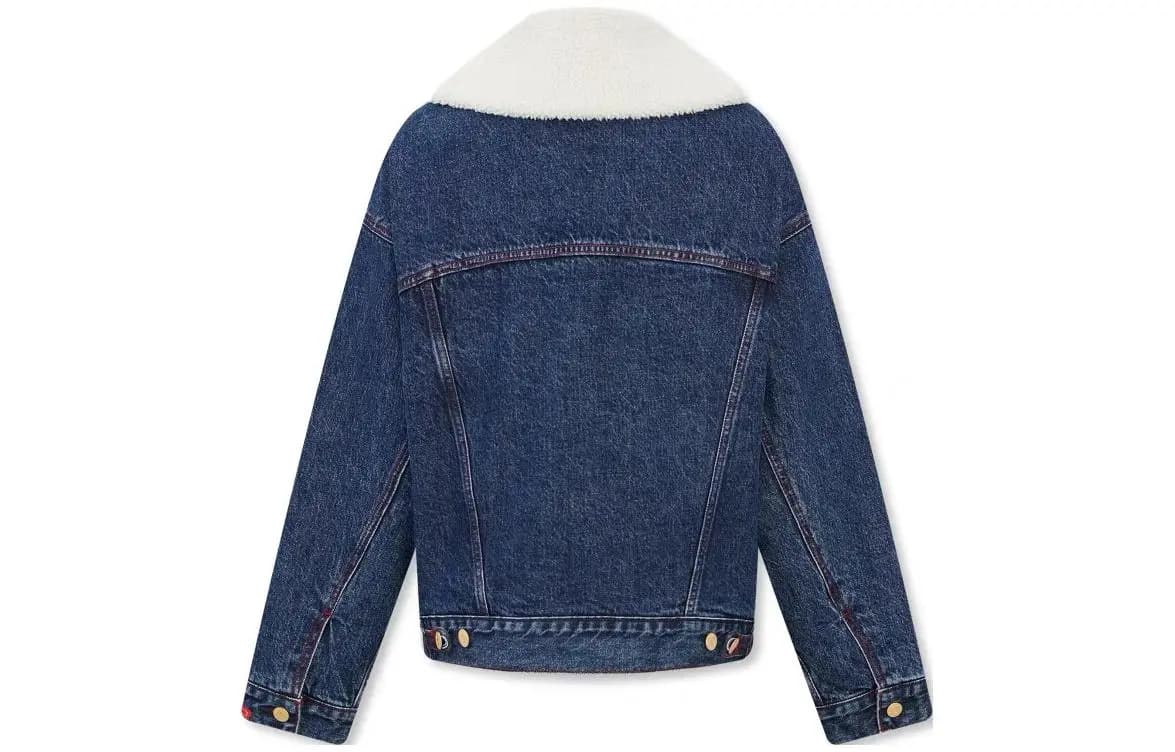 Levi’s Qadın Cins Pencəyi Mavi 2