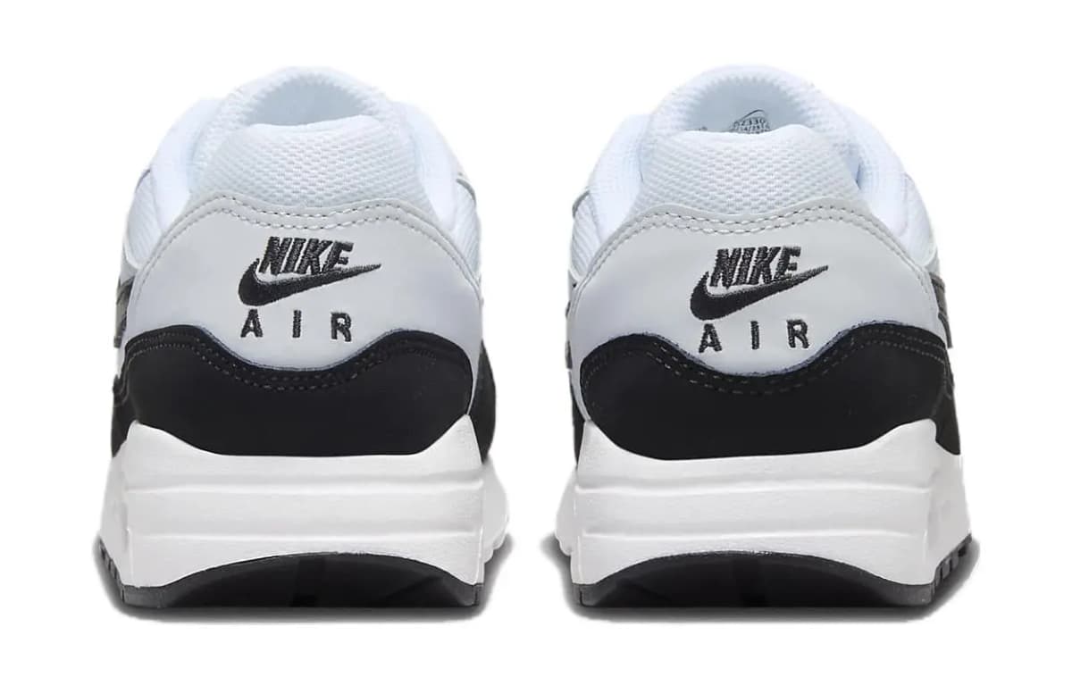 Nike Air Max 1 White Black GS
