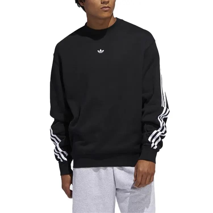 adidas Originals Trefoil Kişi Sweatshirt Qara 4