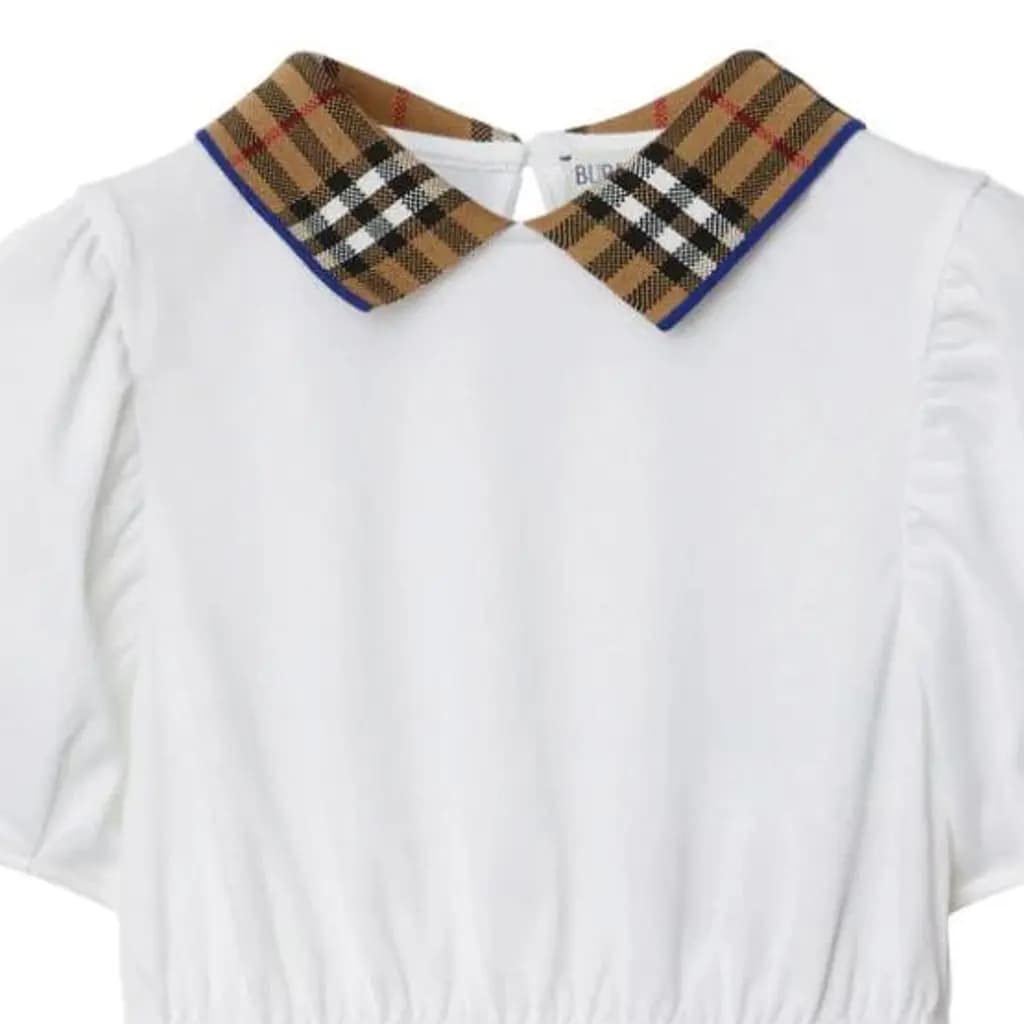 Burberry FW23 Uşaq Donu Ağ 3