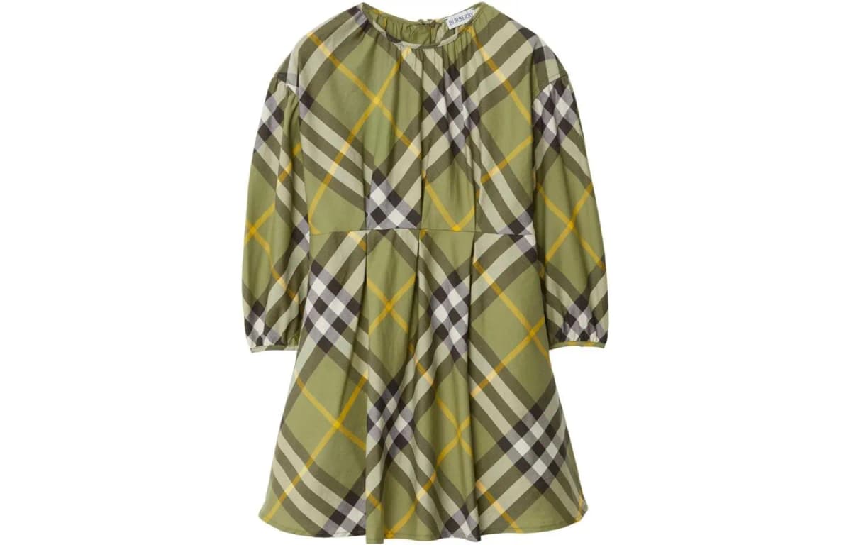 Burberry FW23 Don Uşaq Yaşıl