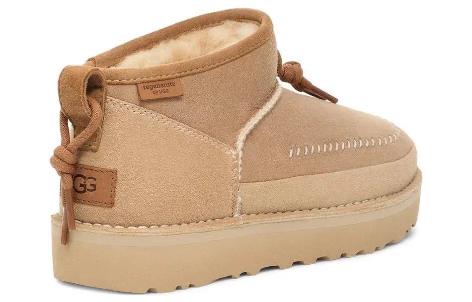 UGG Ultra Mini Crafted Regenerate 'Sand' Women's 4